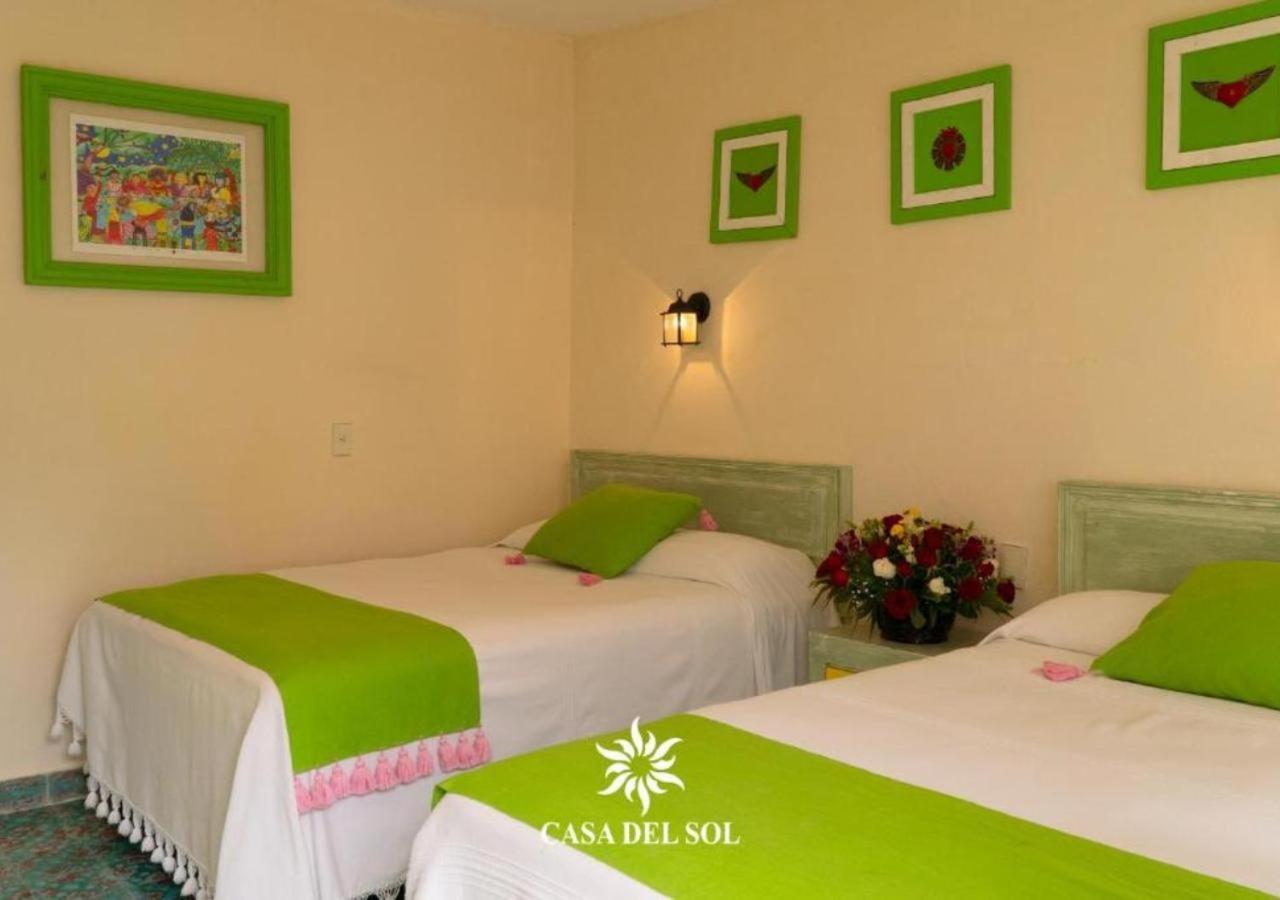 Hotel Casa Del Sol ซานกริสโตบัล เด ลาสกาซาส ภายนอก รูปภาพ